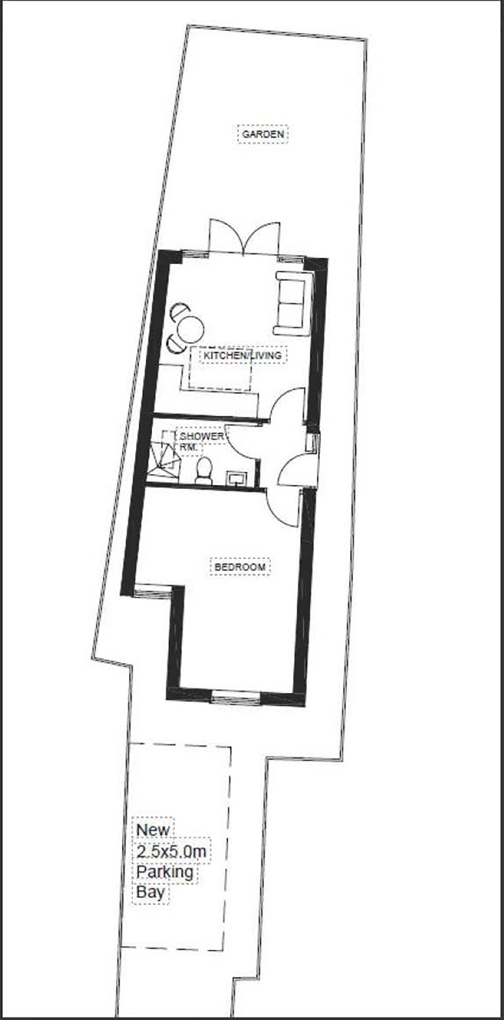 Lot: 54 - FREEHOLD STORE WITH PLANNING FOR A NEW DETACHED DWELLING - 
